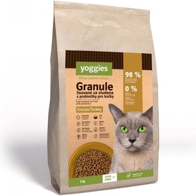 YOGGIES s krocaním masem lisované za studena s probiotiky 1,2 kg