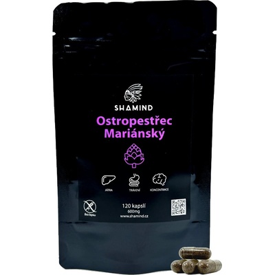 Shamind Ostropestřec mariánský kapsle 600mg 240 ks
