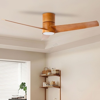 ZEVENTI - LED таванен вентилатор BARROSA LED/18W/230V Wi-Fi Tuya кафяв + дистанционно управление (ZV0025)