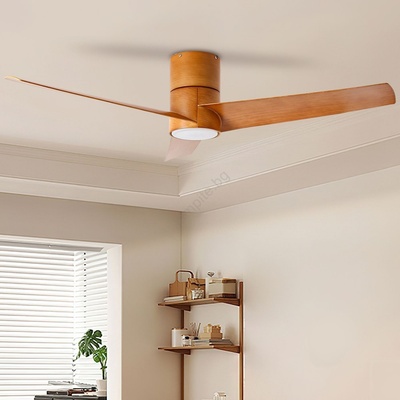 ZEVENTI - LED таванен вентилатор BARROSA LED/18W/230V Wi-Fi Tuya кафяв + дистанционно управление (ZV0025)