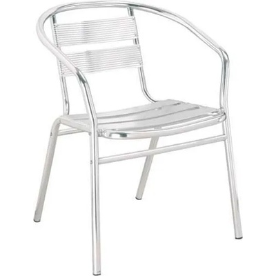 Bogdan Furniture Алуминиев градински стол Мебели Богдан модел Silver