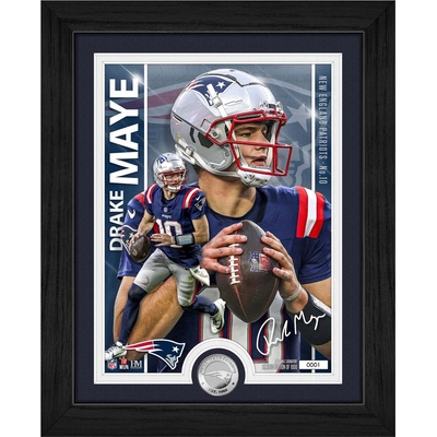 Obraz New England Patriots NFL Drake Maye Artist Proof Silver Coin