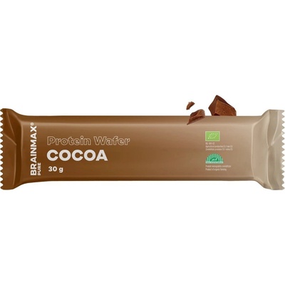 BrainMax Pure Protein Cocoa Wafer proteinová oplatka BIO 30 g – Zboží Dáma