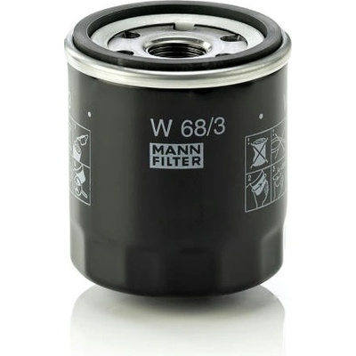 Olejový filtr MANN-FILTER W 68/3 – Sleviste.cz