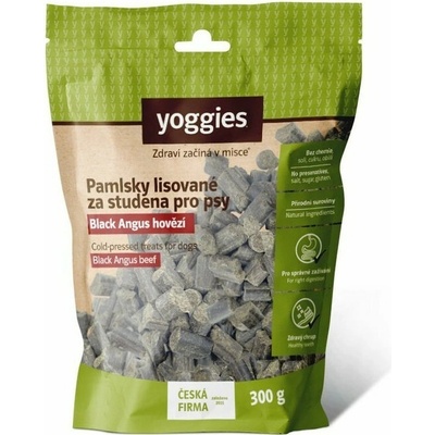 Yoggies za studena lisované mäso Black Angus hovädzie 300 g