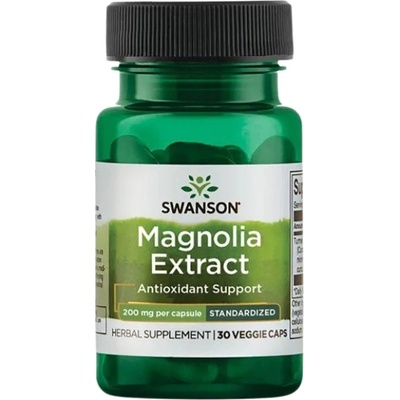 Swanson Magnolia Extract 200 mg | Standardized [30 капсули]