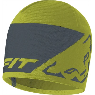 Dynafit Зимна шапка (beanie) Dynafit Leopard Logo Beanie - Golden Lime - размер One Size (204-6689-1211)