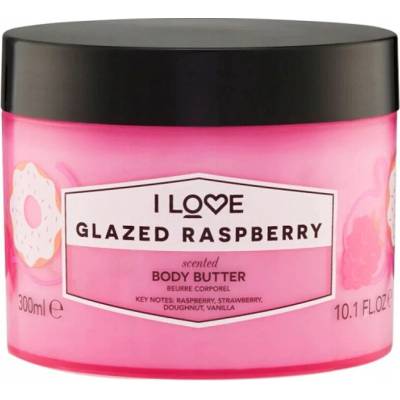 I Love tělové máslo Glazed Raspberry (Body Butter) 300 ml