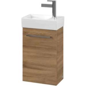 Villeroy & Boch Avento - Шкаф за мивка, 34x51x20 см, 1 врата, Дъб Канзас A87601RH (A87601RH)