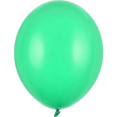 BALÓNEK latexový 30 cm smaragdově zelená