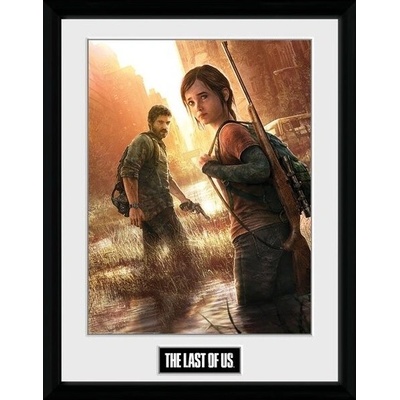 The Last of Us - Ellie a Joel - plagát v ráme 30 x 40 cm, PFC3626