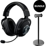 Logitech Бъндъл Безжични Геймърски слушалки Logitech PRO X 2 LIGHTSPEED + Поста (991-000550)