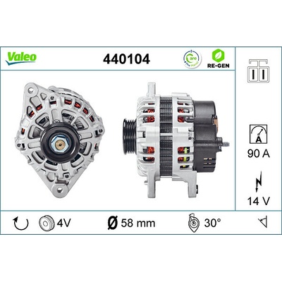 Alternátor VALEO 440104