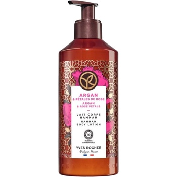 Yves Rocher Bain Nature Мляко за тяло, арган и роза, 390 ml