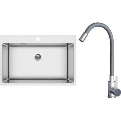 Set Sinks N161 Blocker 760 V 1mm, kartáčovaný + Elasta