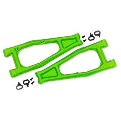 Traxxas горно предно рамо на шасито зелено (2)