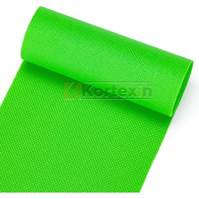 KORTEXIN 600D/64T WR PVC slim-68 reflexní zelená Množství: maloodběr (méně než celé balení)