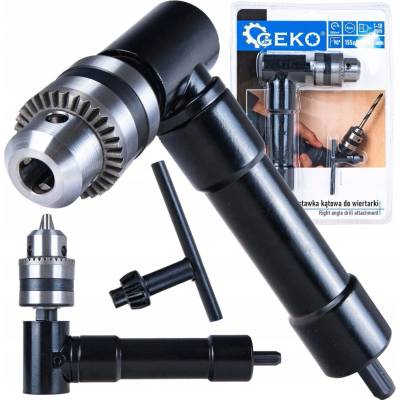 Úhlový adaptér / nástavec k vrtačce 1-10 mm 90° 8 mm 155x98 mm