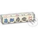 Set kostek s pokerovými symboly 5 kusů