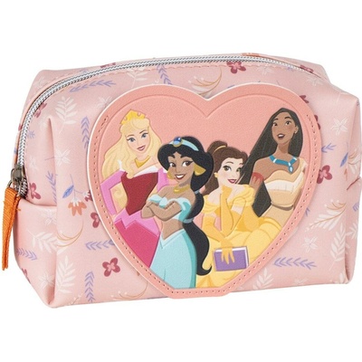 Cerdá kosmetická taška srdíčko s princeznami Disney Princess