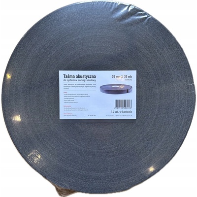 Corotop PUR Akustická páska pro sádrokartonové profily samolepicí 70 mm x 30 m