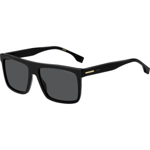 HUGO BOSS Слънчеви очила Boss Men's Rectangle Sunglasses - Black - sportihobi - 606,29 лв Слънчеви очила