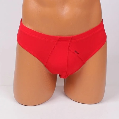 Мъжки слип в ярко червен цвят