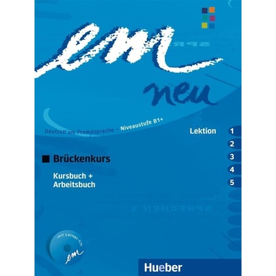 em neu 2008 Brckenkurs Kursbuch, Arbeitsbuch , Lektion 1 - 5 mit Arbeitsbuch-Audio-CD