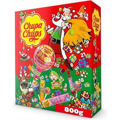 Chupa Chups adventný kalendár maxi 330 g