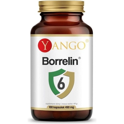 Yango borrelin 6 podpora lymskej choroby 100 vegánskych kapsúl