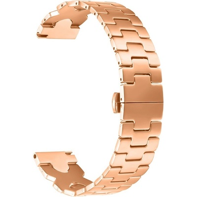 VSECHNONAMOBIL 134328 H-SHAPED Kovový řemínek pro Amazfit Active Max ROSE GOLD od 483 Kč