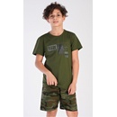 Dětské pyžamo Raw khaki