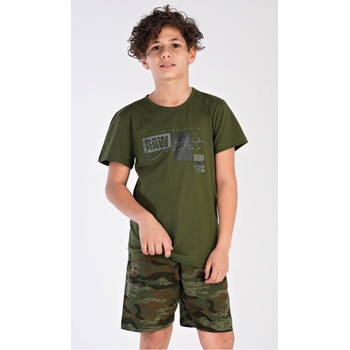 Dětské pyžamo Raw khaki