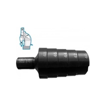 Image 1 of Powerbor Стъпално свредло Ø 40-42-44-46-48 mm (x12 mm), HSS, Weldon 19 (19X40M5)