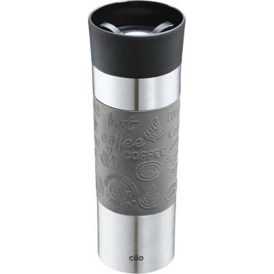 Cilio Viaggio Termohrnek 500 ml šedá