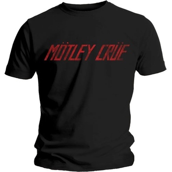 Mötley Crüe Distressed Logo Black L Риза (MOTTEE16MB03)