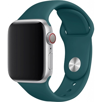 FIXED Silicone Strap na Apple Watch 38/40/41 mm , tmavě zelený FIXSST-434-DRGRE – Zboží Živě