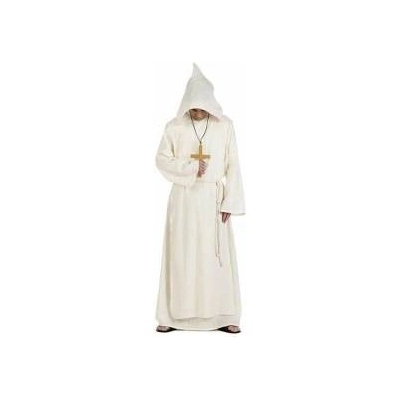 Limit Costumes Маскировъчен костюм за възрастни Limit Costumes Бял Монах Размер XL