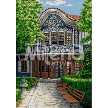 Milena Style Етнографски музей - Пловдив - гоблен със схема конци Ariadna 1: 1