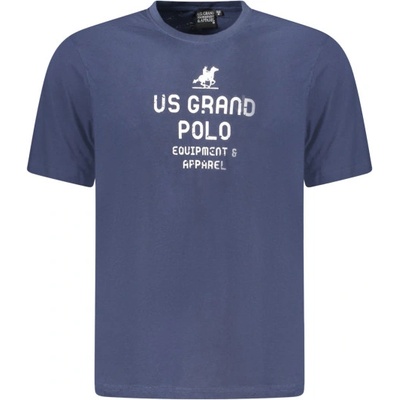 U. s. grand polo Тениска с къс ръкав за мъже us grand polo, Размер m, Цвят Синьо (au02648_bl1navy)