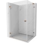 Mexen Lunar-B L лява врата на душ-кабина 95 x 80 см, прозрачна, розово злато - 832L-095-080-60-00-L (832L-095-080-60-00-L)