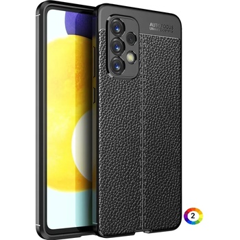 Image 1 of Samsung Galaxy A73 5G Удароустойчив Litchi Skin Калъф и Протектор