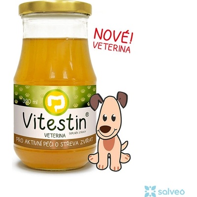 Vitestin Veterina pro aktivní péči o střeva u zvířat Natura Imuneco 6 x 390 ml