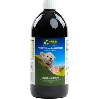 Precision MICROBES PM Probiotika a Postbiotika pro psy a kočky 1000 ml