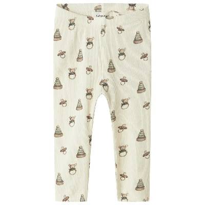 Клин Name it Gavo Elf Slim Lil´Atelier leggings - Beige (Turtledove / Toy)