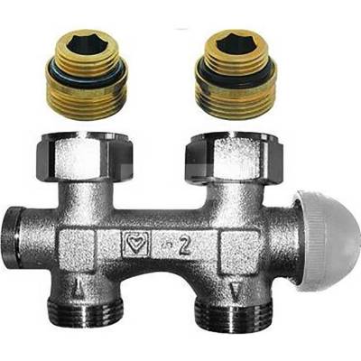 Herz Ventil termostatický 3000 dvoutrubkový, přímý 1/2" x 3/4", M30 x 1,5 1379891