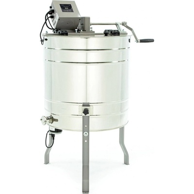 LYSON Medomet tangenciální 4-rámkový univerzální, ruční + elektrický 12/230 V Ø 600 mm – OPTIMA LINE – Zboží Dáma