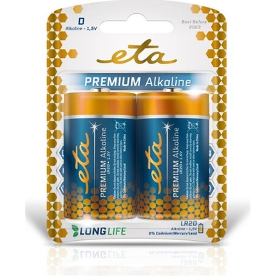 ETA PREMIUM ALKALINE D 2ks R20PREM2