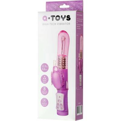 A-TOYS vibrátor 13 cm 8 režimov TPE ABS-plast