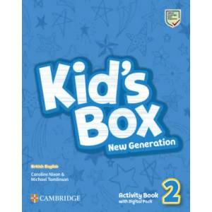 Kid's Box New Generation Level 2 Activity Book with Digital Pack British English (ISBN: 9781108895491)